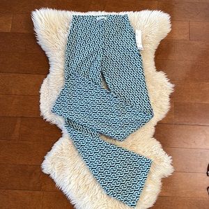 New Urban Outfitters Printed Bryn Pull On Flare Pants. Size XS